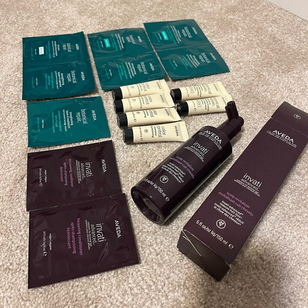 *NEW* AVEDA Invati Advanced Scalp Revitalizer + Multi Bonus Samples!!!